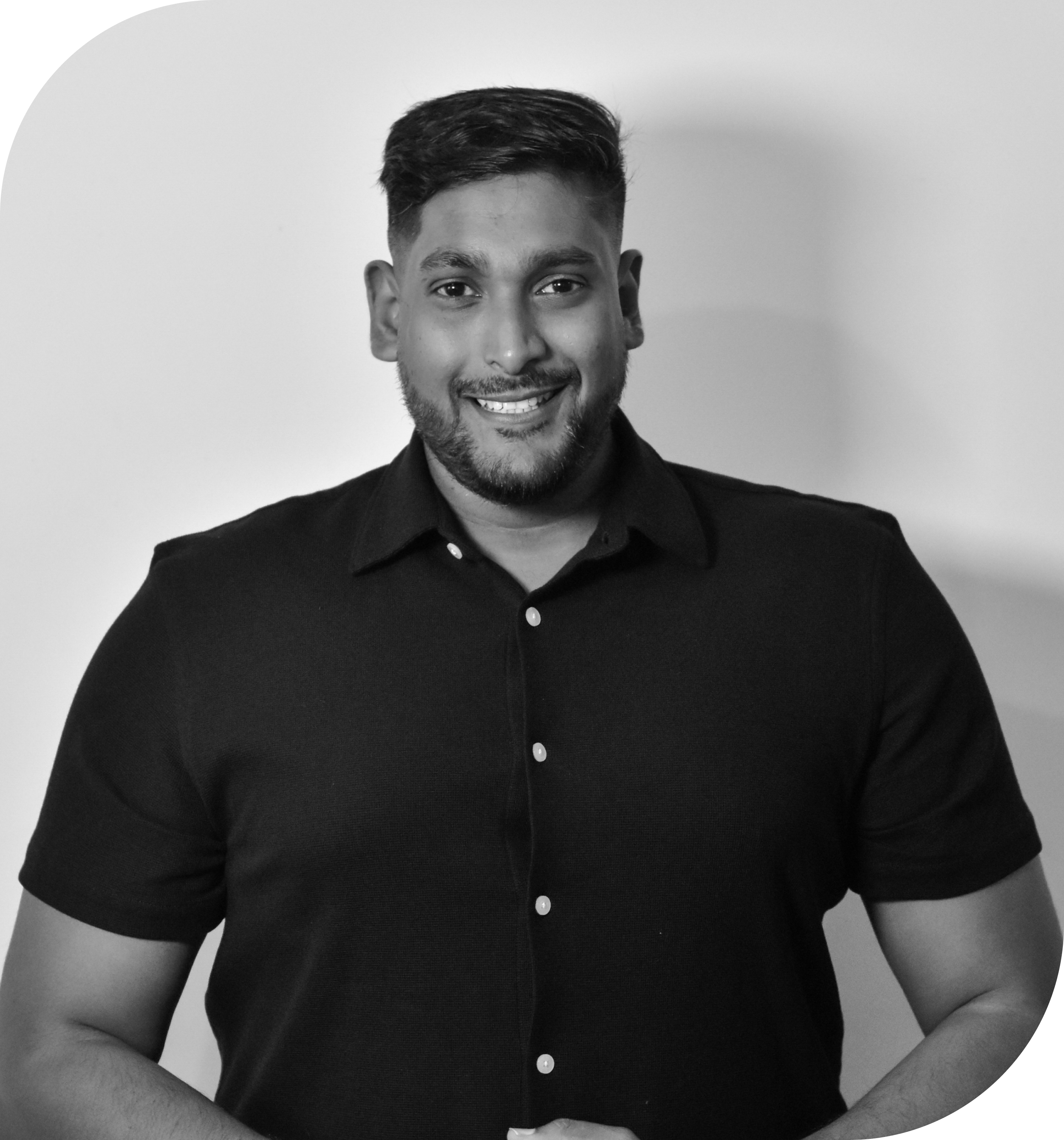 This is the photo of Bibin our Senior product designer