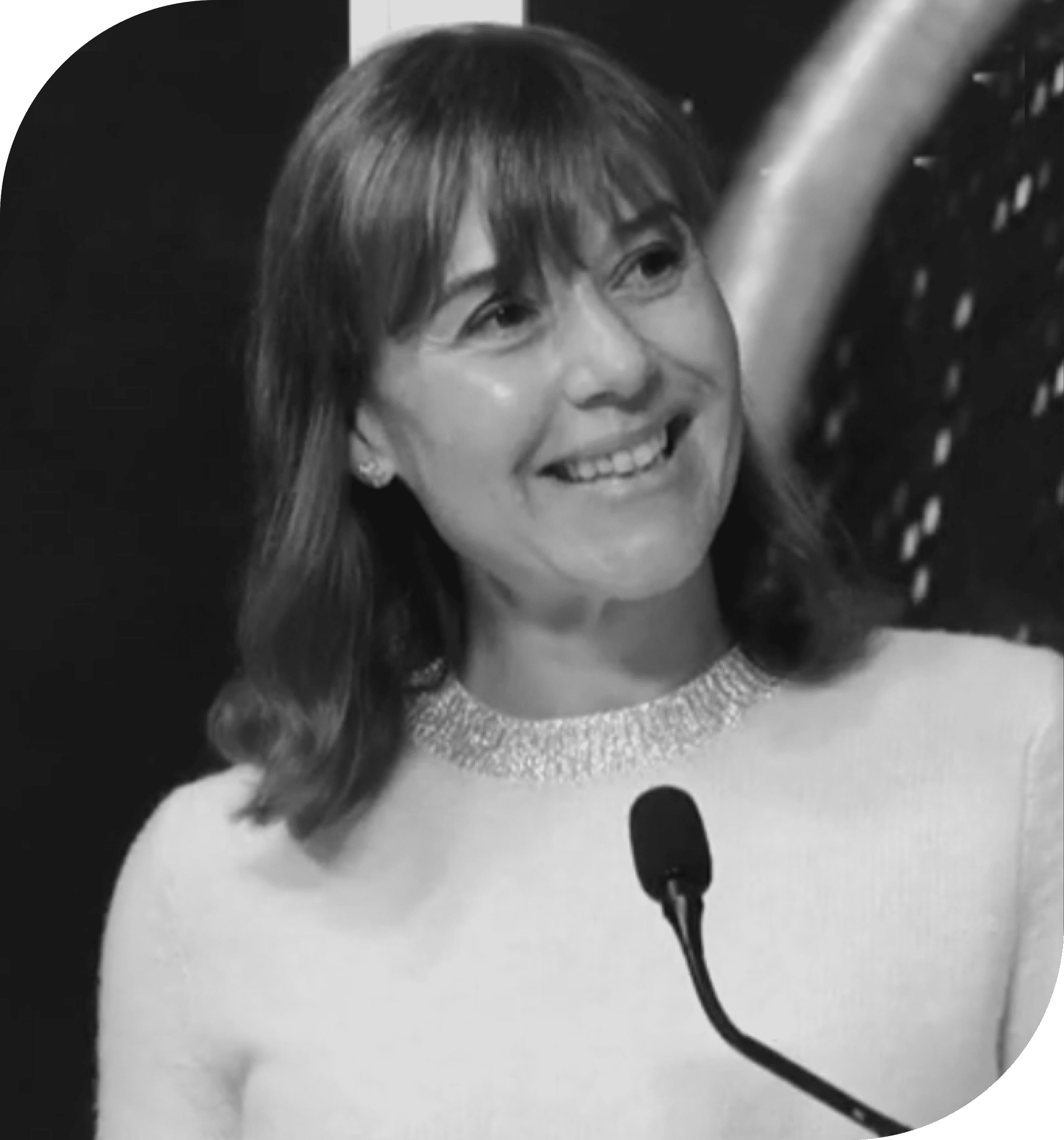 This is the photo of Marie our CEO and founder