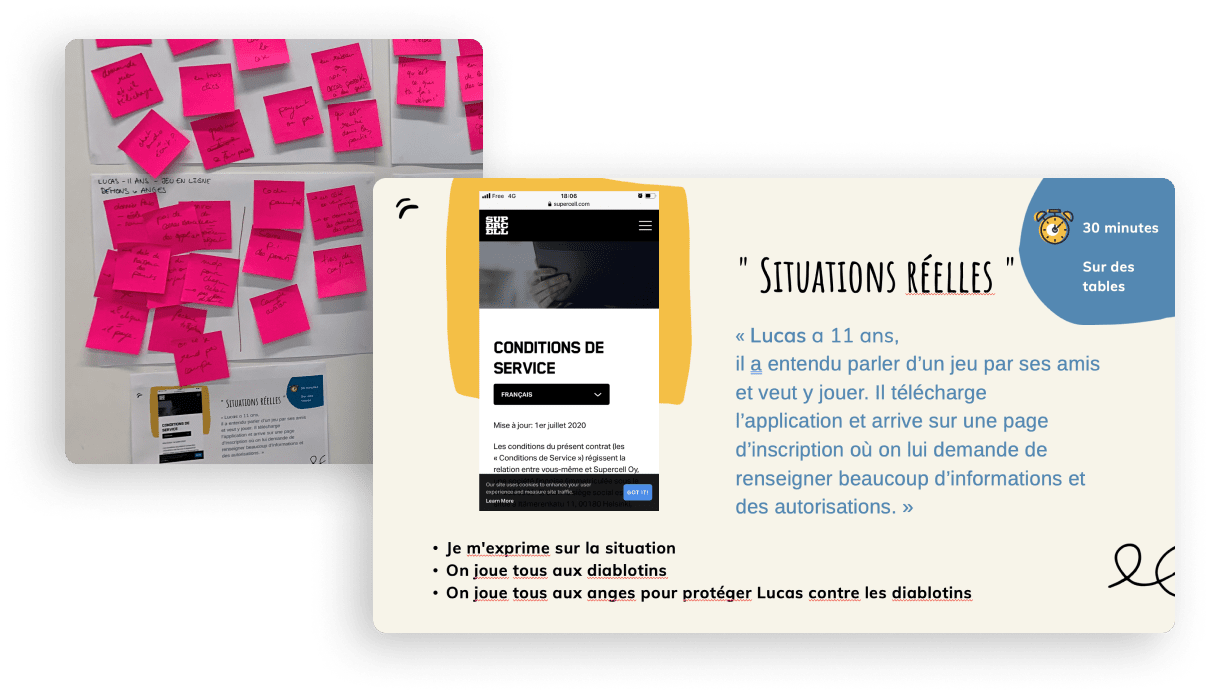Legal design case study for CNIL