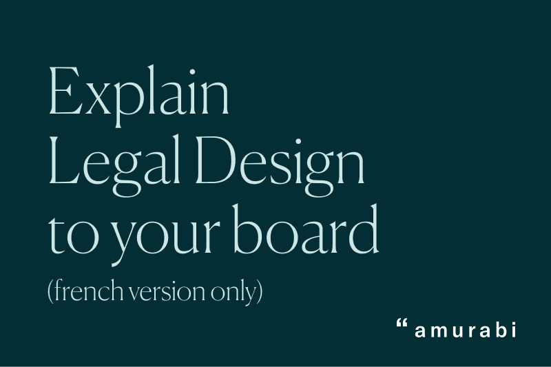 Legal design board